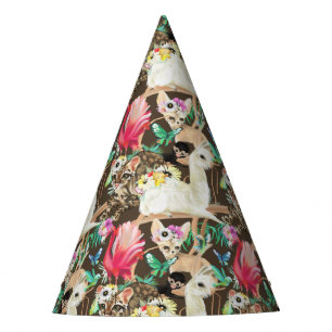 Chapeaux De Fêtes Motif animal tropical