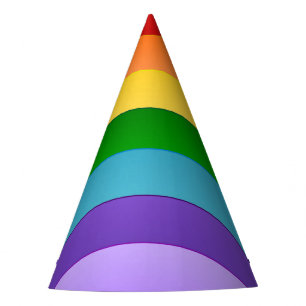 Chapeaux De Fêtes Motif arc-en-ciel