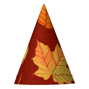 Chapeaux De Fêtes Motif automne