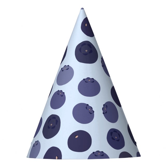 Chapeaux De Fêtes Motif Blueberry (Devant)
