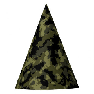 Chapeaux De Fêtes Motif Camo