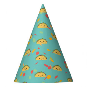 Chapeaux De Fêtes Motif Cute Kawaii Taco