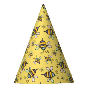 Chapeaux De Fêtes Motif d'abeille à bourdons