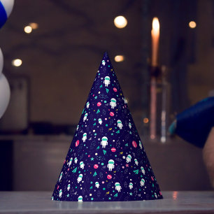 Chapeaux De Fêtes Motif de dessin de l'astronaute spatial