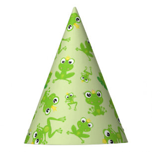 Chapeaux De Fêtes Motif de grenouille, Grenouilles mignonnes, Grenou