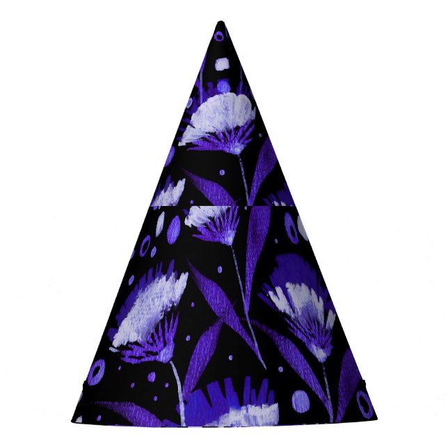 Chapeaux De Fêtes Motif  de l'aquarelle Abstraite (Devant)