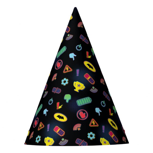 Chapeaux De Fêtes Motif d'icône de véhicule Batwheel™ (Devant)