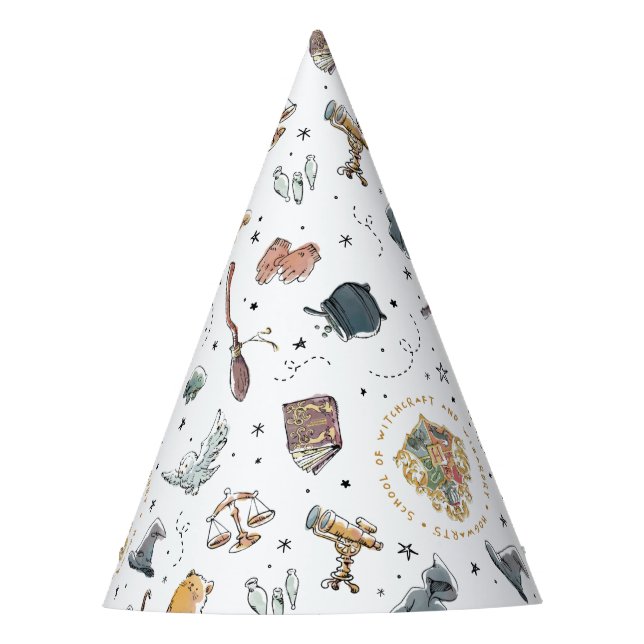 Chapeaux De Fêtes Motif d'icônes HARRY POTTER™ (Devant)