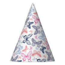 Motif d'illustration de papillon coloré mignon fil