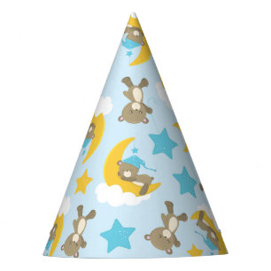 Chapeaux De Fêtes Motif D'Ours, Mignonnes Ours, Nounours, Étoiles