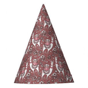 Chapeaux De Fêtes Motif drôle de lamas