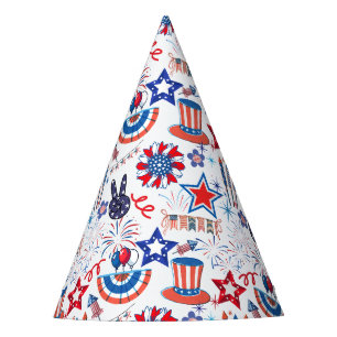 Chapeaux De Fêtes motif du 4 juillet 01x4