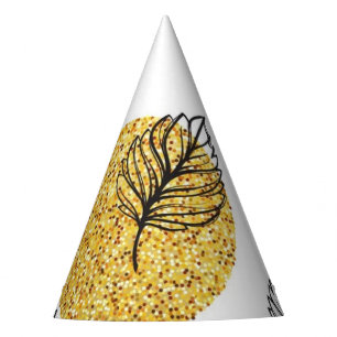 Chapeaux De Fêtes motif feuille