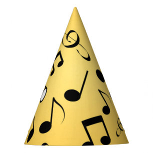 Chapeaux De Fêtes Motif musical