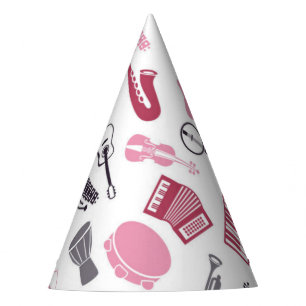 Chapeaux De Fêtes Motif musical
