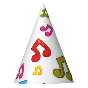 Chapeaux De Fêtes Motif musical