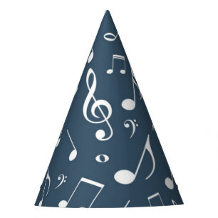 Chapeaux De Fêtes Motif musical