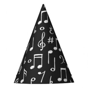 Chapeaux De Fêtes Motif musical