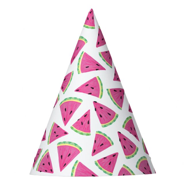 Chapeaux De Fêtes Motif pastèque (Devant)