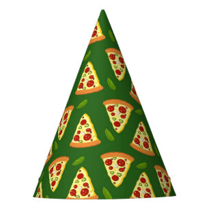 Chapeaux De Fêtes motif pour les amateurs de pizzas cool