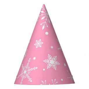 Chapeaux De Fêtes Motif Snowflake