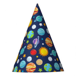 Chapeaux De Fêtes Motif spatial, Planètes, Étoiles, Cosmos, Galaxie