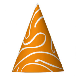 Chapeaux De Fêtes Motif Vibes Abstrait