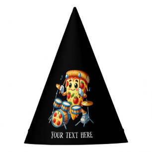 Chapeaux De Fêtes Musique cool danse pizza fête ajouter du texte