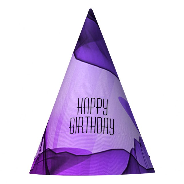 Chapeaux De Fêtes Mystical Layer of Chiffon Scarves Plum (Devant)