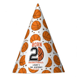 Chapeaux De Fêtes Né 2 Ball Basketball 2e Anniversaire