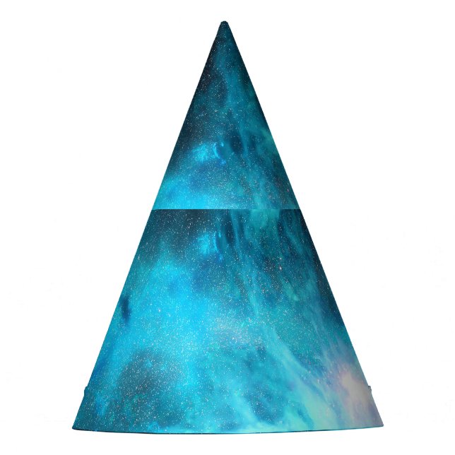 Chapeaux De Fêtes nébuleuse orientale, lumière bleue, astronomie. (Devant)