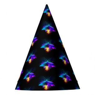 Chapeaux De Fêtes Neon Firefly sur noir