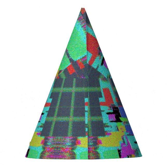 Chapeaux De Fêtes néon psychédélique (Dos)