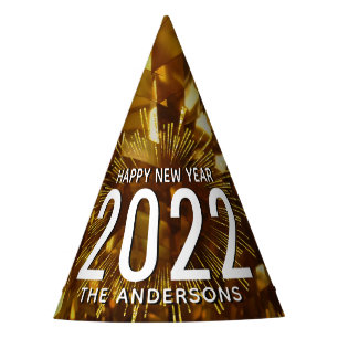 CHAPEAUX DE FÊTES NEW YEAR PARTY METROPOLITAN GOLD SPARKLE