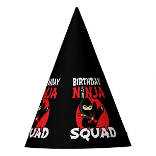 Chapeaux De Fêtes Ninja Anniversaire Thème de fête - Anniversaire Ni