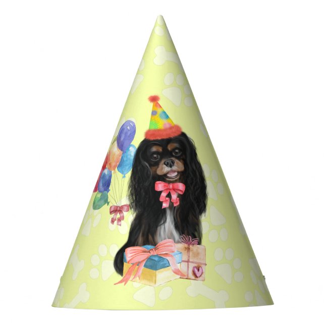 Chapeaux De Fêtes Noir et Tan Cavalier Espagnol Anniversaire  (Devant)