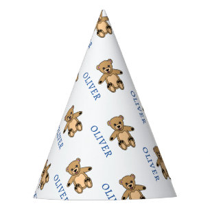 Chapeaux De Fêtes Nom de l'enfant de l'ours en peluche