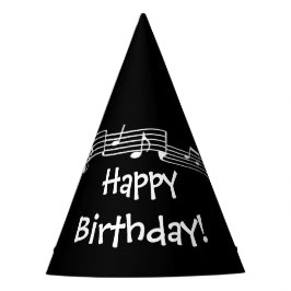 Chapeaux De Fêtes Notes musicales Casquette de fête d'anniversaire
