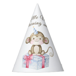 Chapeaux De Fêtes Notre petit singe premier anniversaire