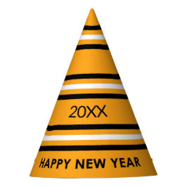 Chapeaux De Fêtes Nouvel an Jaune et Noir