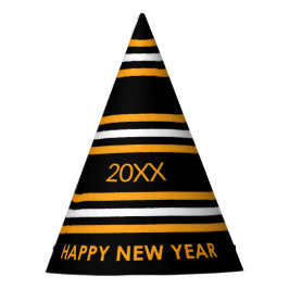 Chapeaux De Fêtes Nouvel an noir et jaune