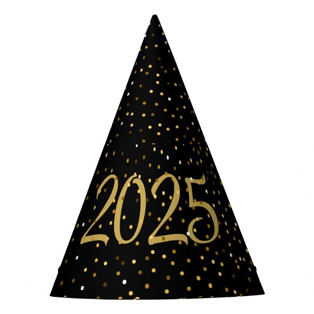 Chapeaux De Fêtes Nouvel An Sove Party 2025 Or (Devant)