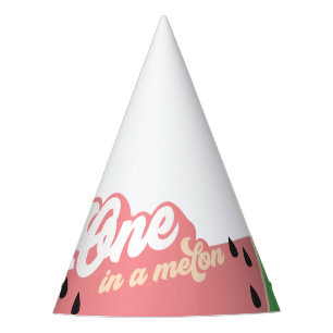 Chapeaux De Fêtes One In a Melon Premier Birthday Party Casquette