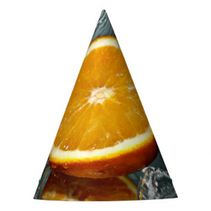 Chapeaux De Fêtes orange juteuse positive pour l'humeur vitaminée