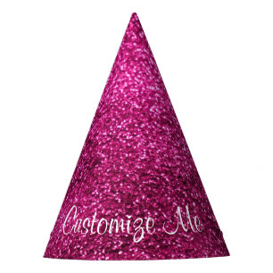 Chapeaux De Fêtes Paillette rose