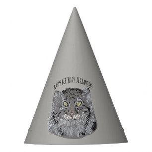 Chapeaux De Fêtes Pallas Tibétain Chat Casquettes de parti personna