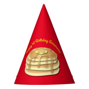 Chapeaux De Fêtes Pancake Anniversaire Fête Flapjack Cute Enfants