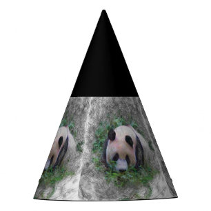 Chapeaux De Fêtes panda animal artistique