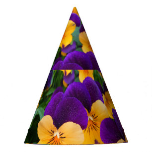 Chapeaux De Fêtes Pansy Bloom : Garden Beauty Gros plan.