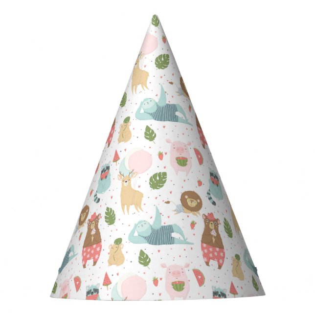 Chapeaux De Fêtes Paresse et motif d'amis (Devant)